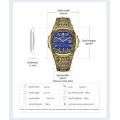 ONOLA luxury brand quartz origin watch men 2020 classic vintage wristwatch waterproof unique golden fashion casual men watch